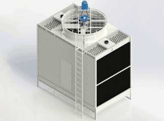 逆流式玻璃钢冷却塔特点
