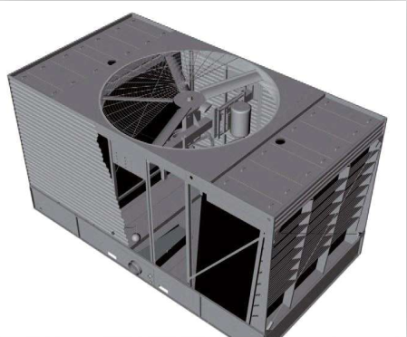 方型密闭式冷却塔减速器