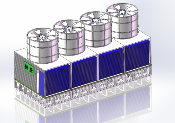 冷却塔降噪方案图片