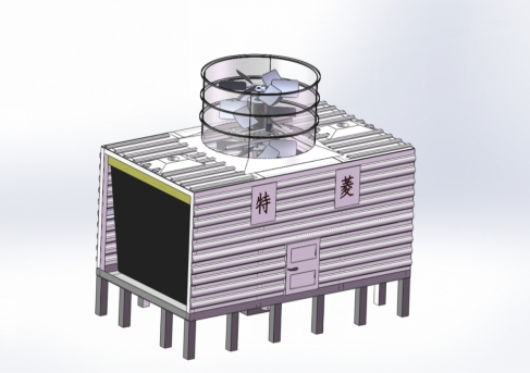 超低噪声冷却塔风量