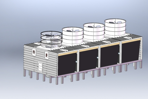 超低噪声冷却塔报价